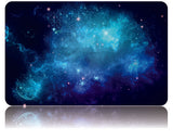 KECC Macbook Case with Cut Out Logo + Sleeve Package | Galaxy Space Collection - Blue 2