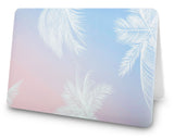 KECC Macbook Case with Cut Out Logo + Keyboard Cover Package | Color Collection - Blue Feather