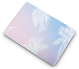 KECC Macbook Case with Cut Out Logo + Keyboard Cover Package | Color Collection - Blue Feather