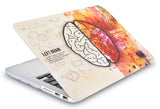 KECC Macbook Case with Cut Out Logo + Keyboard Cover Package | Brain 4