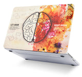 KECC Macbook Case with Cut Out Logo + Keyboard Cover Package | Brain 4