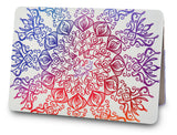 KECC Macbook Case with Cut Out Logo | Oil Painting Collection - Colorful Lace