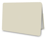 KECC Macbook Case with Cut Out Logo + Keyboard Cover Package | Color Collection - Cream