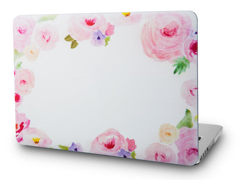 KECC Macbook Case with Cut Out Logo | Floral Collection -Flower 5