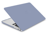 KECC Macbook Case with Cut Out Logo + Keyboard Cover Package | Lavender Grey