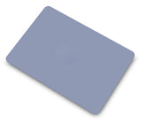 KECC Macbook Case with Cut Out Logo + Keyboard Cover Package | Lavender Grey