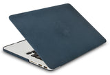 KECC Macbook Case with Cut Out Logo + Keyboard Cover and Sleeve Package | Matte Navy Green