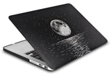 KECC Macbook Case with Cut Out Logo + Keyboard Cover Package | Moon