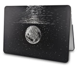 KECC Macbook Case with Cut Out Logo + Keyboard Cover Package | Moon