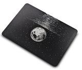 KECC Macbook Case with Cut Out Logo + Keyboard Cover Package | Moon