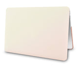 KECC Macbook Case with Cut Out Logo + Keyboard Cover Package | Color Collection - Pale Pink Cream