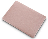 KECC Macbook Case with Cut Out Logo | Color Collection -Rose Gold Sparkling