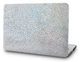 KECC Macbook Case with Cut Out Logo | Color Collection - Silver Gliter