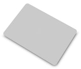 KECC Macbook Case with Cut Out Logo + Keyboard Cover Package | Color Collection - Stone Grey