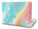 KECC Macbook Case with Cut Out Logo | Color Collection - Watercolor Paint