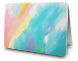 KECC Macbook Case with Cut Out Logo | Color Collection - Watercolor Paint