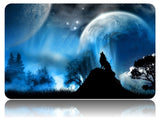 KECC Macbook Case with Cut Out Logo + Keyboard Cover Package |  Wolf