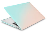 KECC Macbook Case with Cut Out Logo + Keyboard Cover Package | Color Collection -Blue Green