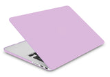 KECC Macbook Case with Cut Out Logo + Keyboard Cover Package | Lavender