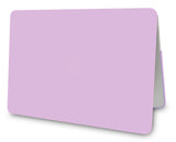 KECC Macbook Case with Cut Out Logo + Keyboard Cover Package | Lavender
