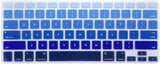 Macbook Case with Keyboard Cover, Screen Protector and Sleeve Package | Galaxy Space Collection - Orange - Case Kool