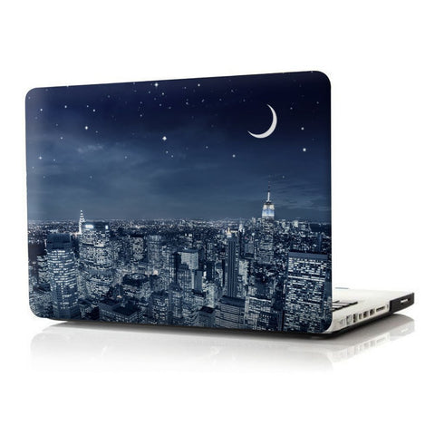 Macbook Case | Oil Painting Collection - Night City - Case Kool