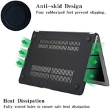 KECC Macbook Case with Cut Out Logo + Keyboard Cover Package | Moon