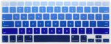 KECC Macbook Case with Cut Out Logo + Keyboard Cover Package | Blue 2