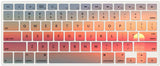 KECC Macbook Case with Cut Out Logo + Keyboard Cover and Screen Protector Package | Color Collection - Sunset