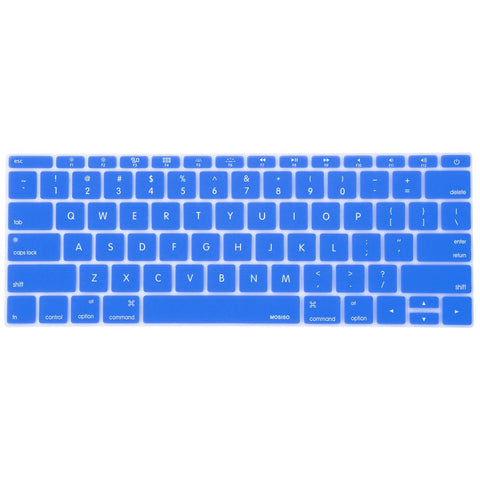 Macbook Ultra-Thin Keyboard Cover - Blue (US/CA keyboard) - Case Kool