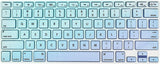 KECC Macbook Case with Cut Out Logo + Keyboard Cover Package |  Green Serenity Blue