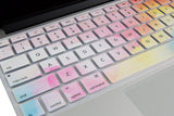 Macbook Ultra-Thin Keyboard Cover - Rainbow Mist (US/CA keyboard) - Case Kool