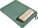 KECC Macbook Case with Cut Out Logo + Keyboard Cover and Sleeve Package |Leaf - Colorful 3