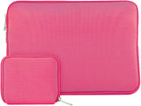 KECC Macbook Case with Cut Out Logo + Keyboard Cover + Slim Sleeve + Screen Protector + Pouch |Rainbow Mist