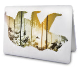 KECC Macbook Case with Cut Out Logo | Color Collection -  Bear
