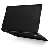 KECC Macbook Case with Cut Out Logo + Keyboard Cover | Color Collection - Black Luggage