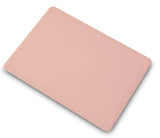 KECC Macbook Case with Cut Out Logo + Keyboard Cover | Color Collection - Baby Pink Luggage