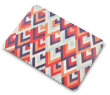 KECC Macbook Case with Cut Out Logo |  Colorful Triangles 2