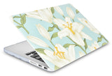 KECC Macbook Case with Cut Out Logo | Floral Collection - Flower 11