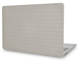 KECC Macbook Case with Cut Out Logo | Color Collection - Grey Luggage