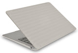 KECC Macbook Case with Cut Out Logo | Color Collection - Grey Luggage