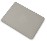 KECC Macbook Case with Cut Out Logo + Keyboard Cover | Color Collection - Grey Luggage