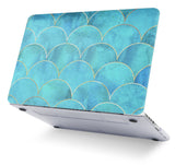 KECC Macbook Case with Cut Out Logo | Japanese Circle Pattern