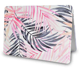 KECC Macbook Case with Cut Out Logo | Leaf - Pink Grey
