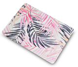 KECC Macbook Case with Cut Out Logo | Leaf - Pink Grey