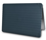 KECC Macbook Case with Cut Out Logo | Color Collection - Navy Luggage