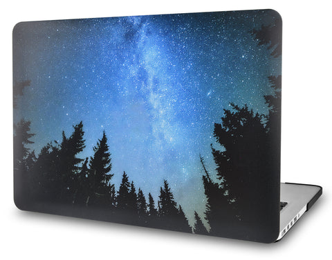 KECC Macbook Case with Cut Out Logo | Galaxy Space Collection -  Night Sky 3