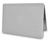 KECC Macbook Case with Cut Out Logo + Keyboard Cover | Color Collection - Silver Luggage