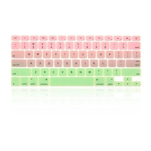 apple laptop keyboard pink
