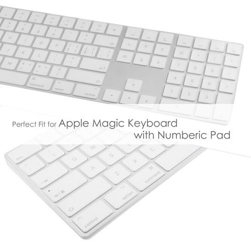 Magic Keyboard Cover with Numeric Keypad MQ052LL/A - Clear (US/CA